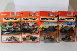 Lote de construcción MATCHBOX levantador de carga Ram interruptor de tierra y volquete Lil' juego de 4 - Imagen 1 de 5