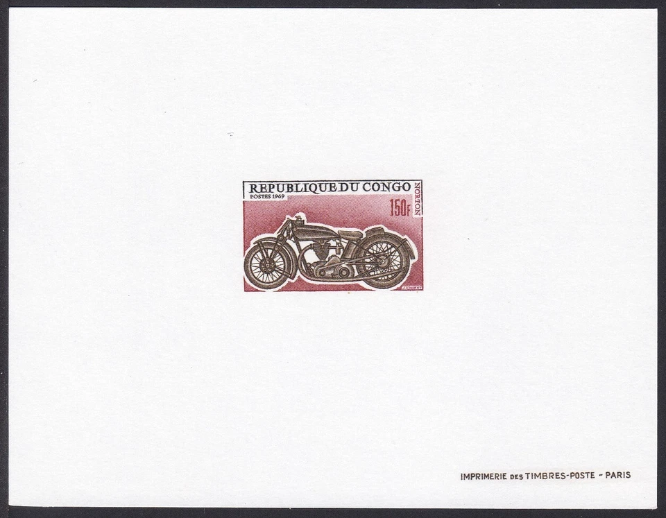 Congo Sc188 Motorcycle, Norton, Deluxe Proof - Image 1 of 1
