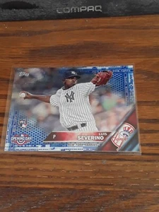 Luis Severino SP Blue Rookie 2017 Topps Opening Day New York Mets - Picture 1 of 2