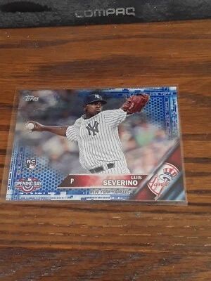 Luis Severino SP Blue Rookie 2017 Topps Opening Day New York Mets - Image 1 of 2