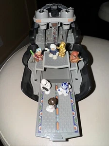 1996 Star Wars Micro Machines TIE Fighter Pilot Head Academy With 7 Figures - Picture 1 of 6
