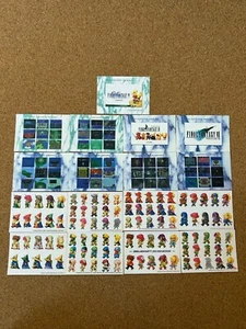 final fantasy carddass anime cards game card 17sets - Bild 1 von 2