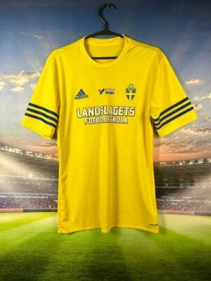 Sweden Team Training Jersey Football Soccer Shirt Adidas Trikot Men Size S - Image 1 of 4