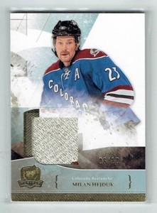 10-11 UD Upper Deck The Cup  Milan Hejduk  /10  Gold Spectrum  Patch