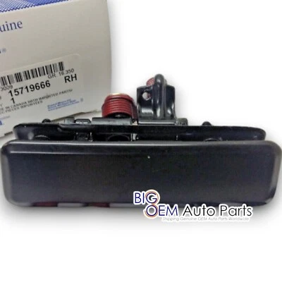 Chevrolet Astro GMC Safari 92-05 pasajero puerta delantera manija negra OEM 15719666 Foto 1 de 2