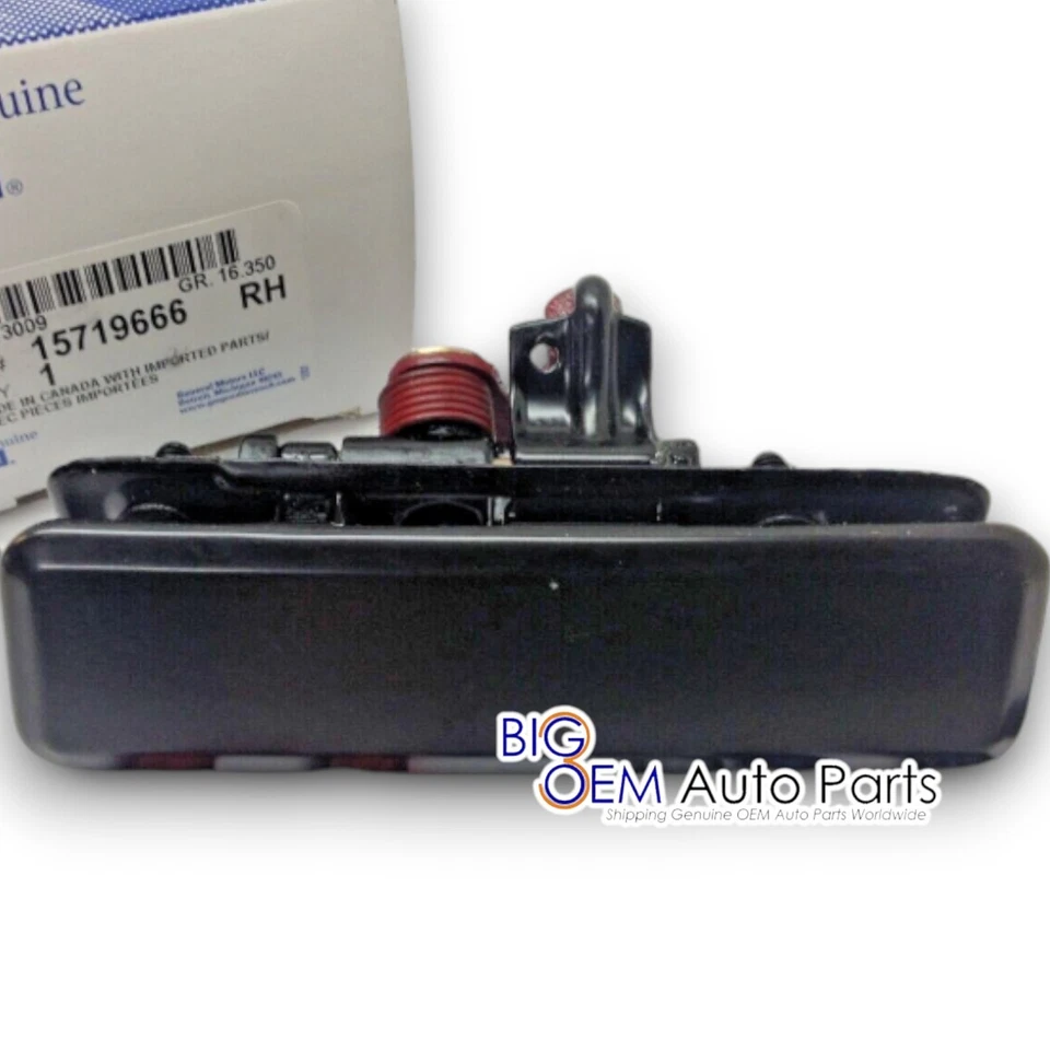 Chevrolet Astro GMC Safari 92-05 pasajero puerta delantera manija negra OEM 15719666 Foto 1 de 2