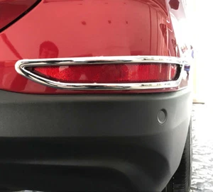 Chrome Rear Fog Light Tail FogLamp Cover For Chevrolet Holden Equinox 2018-2021 - Picture 1 of 7