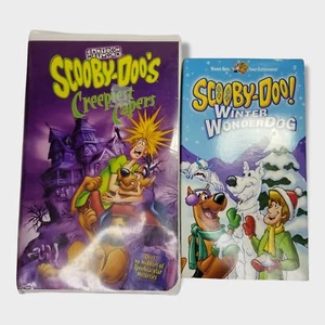 Scooby Doo Creepiest Capers Winter Wonderdog VHS Videos - Picture 1 of 8