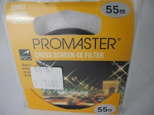 NEW PROMASTER 4X SCREEN 55MM FILTER PERFECT UNUSED BOXED - Picture 1 of 4