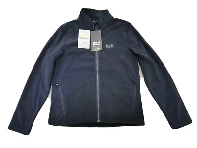 Chaqueta Medúim Jack Wolfskin Skywind Vellocino Azul Noche 17090021 Foto 1 de 4