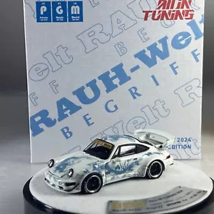 PGM 1:64 Porsche 964 Luminous White 2024 ALL IN TUNING Special Edition - Picture 1 of 5