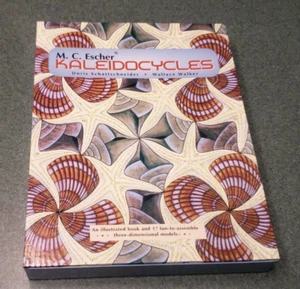 Kaleidocycles RARE MC Escher DIY Kit Box Set with Art Book and Coloring Book  - Picture 1 of 9