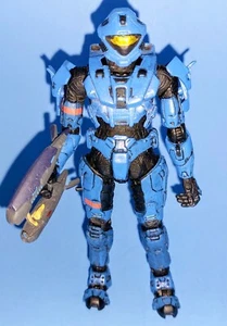Halo 3 McFarlane Toys 10th Anniversary Spartan Recon Blue Action Figure 2011 5" - Picture 1 of 8