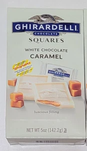 Ghirardelli Chocolate Squares White Chocolate Caramel 5 Oz - Picture 1 of 3