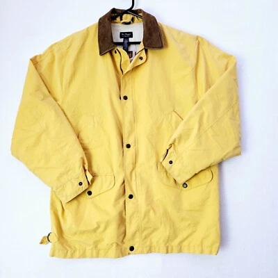 Gant U.S.A. Chaqueta Larga The Slugger Para Hombre Talla XL Amarilla Contra Todo Clima Foto 1 de 4