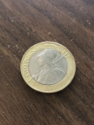 2015 Brittania £2 Coin Two Pound Coin Very Rare - Image 1 of 2