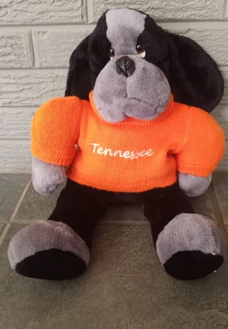 University Of Tennessee Volunteers Mascot Smokey 17 1/2" Plush Stuff Animal Dog Cover