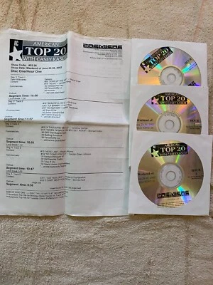 6/29/02 CASEY KASEM AT20,3 HRS,3 LONG DISTANCE DEDICATIONS &5 AMERICAS TOP HITS - Image 1 of 4
