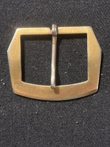 CAST SOLID BRASS [ 1.75”]  SQUARE BELT BUCKLE - Picture 1 of 4