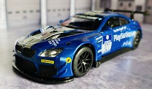 BMW M6 GT3 DIECAST RACE RALLY CAR PLAYSTATION GRAN TURISMO 1/43 SCALE FREE POST