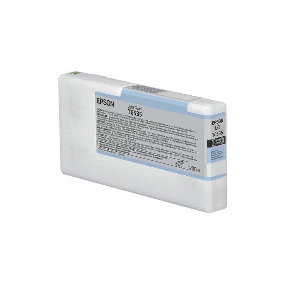 Epson Patrone T6535 Light Cyan C13T653500 200ml Epson Stylus Pro 4900, 2018-2021 - Bild 1 von 1