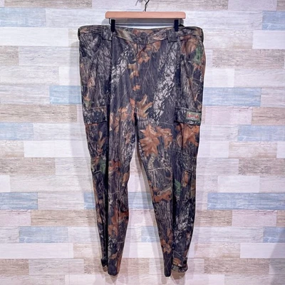 Scentlok Mossy Oak Break Up Fleece Hunting Pants Brown Odor Control Mens 3XL - Image 1 of 4
