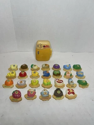 VIDEO FRENCH VTech ABC Frigo Parlant Food Fun Educational Toy Fridge RARE Read - Image 1 of 4