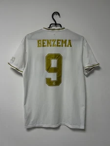 Real Madrid #9 Benzema 2019/2020 Home Trikot Football Shirt Adodas Selten Herren M - Bild 1 von 24