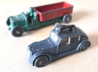 Dinky Toys Pre Guerra Hubley Kansas Lincoln Toy Co Dick Tracy Coche de Policía Foto 1 de 4