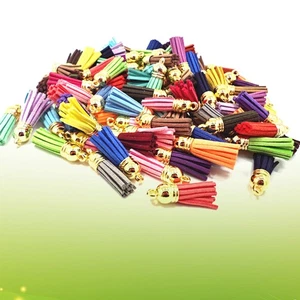 50 PCS Quastenzubehör Quastenanhänger Quasten-Anhänger-Accessoire - Picture 1 of 11