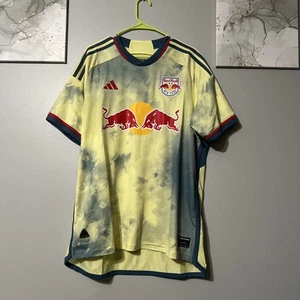 Adidas New York Red Bulls 23/24 Away Authentic Jersey by Daniel Patrick Size XL - Picture 1 of 7