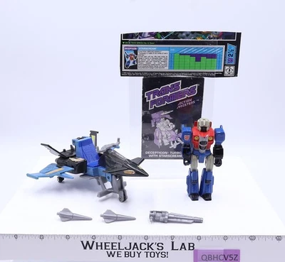 Action Master Starscream 100% Complete 1990 G1 Transformers - Image 1 of 4