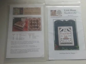 4 Charts Only From Little House Needle Works Patterns Only. - Picture 1 of 2
