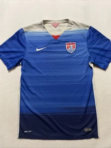 Camiseta deportiva Nike USA Soccer USMNT 2015 visitante réplica fútbol (fútbol) pequeña para hombre” - Imagen 1 de 9