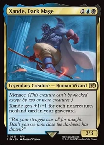 Xande, Dark Mage - FINAL FANTASY (FIN) MTG - (Near Mint NM) - Picture 1 of 1