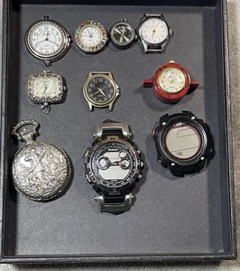 Vintage Lot Of 10 Men and Ladies Watches (Parts or Repair ) Untested !! - Picture 1 of 11