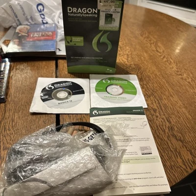 Nuance Dragon Naturally Speaking Version 12 Basics Speech Recognition w training - Image 1 of 4