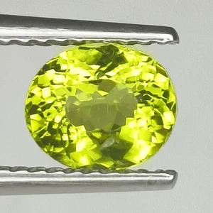 💕100% NATURAL 1.31Cts BEAUTIFUL SUPER GREEN PAKISTAN PERIDOT . - Picture 1 of 5