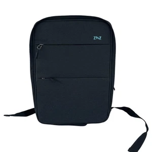 Zinz Slim Expandable Laptop Backpack 15 - Black - Picture 1 of 10