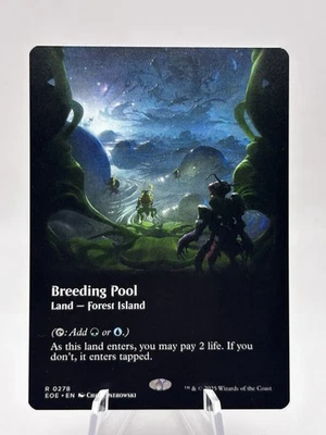 Piscina de cría 0278 Borderless Edge of Eternities EOE MTG CASI NUEVO Foto 1 de 2