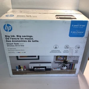 HP Smart Tank 6001 All-in-One InkJet Printer, Color Mobile Print, Scan, Copy - Picture 1 of 17