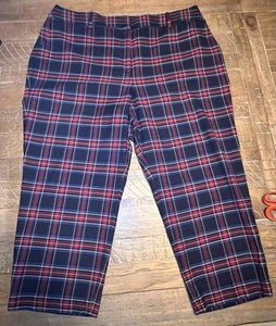 Talbots High-Waist Hampshire Ankle Pants Size 22W EUC Wool Blend - Picture 1 of 8
