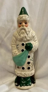 Vaillancourt Folk Art Santa VFA# 766 Father Christmas W/Toy Bag 2001 Vintage - Picture 1 of 9