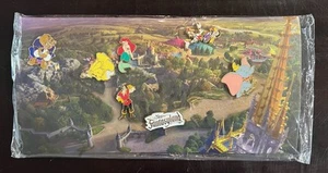 Disney World - New Fantasyland - Grand Opening - Press Set 7 Pin - Gaston Goofy - Picture 1 of 7
