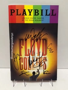 SIGNIERTER Floyd Collins 2025 Playbill Jeremy Jordan Lizzy McAlpine Marc Kudisch +3 - Bild 1 von 6
