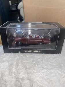 MINICHAMPS '1960 OPEL REKORD P2'. RED/GREY. 1:43. MIB/BOXED - Picture 1 of 4
