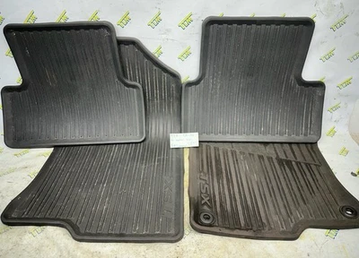 09-14 Alfombrillas para todo clima Acura TSX forro de goma 2010 2011 2012 2013 interior OEM Foto 1 de 4