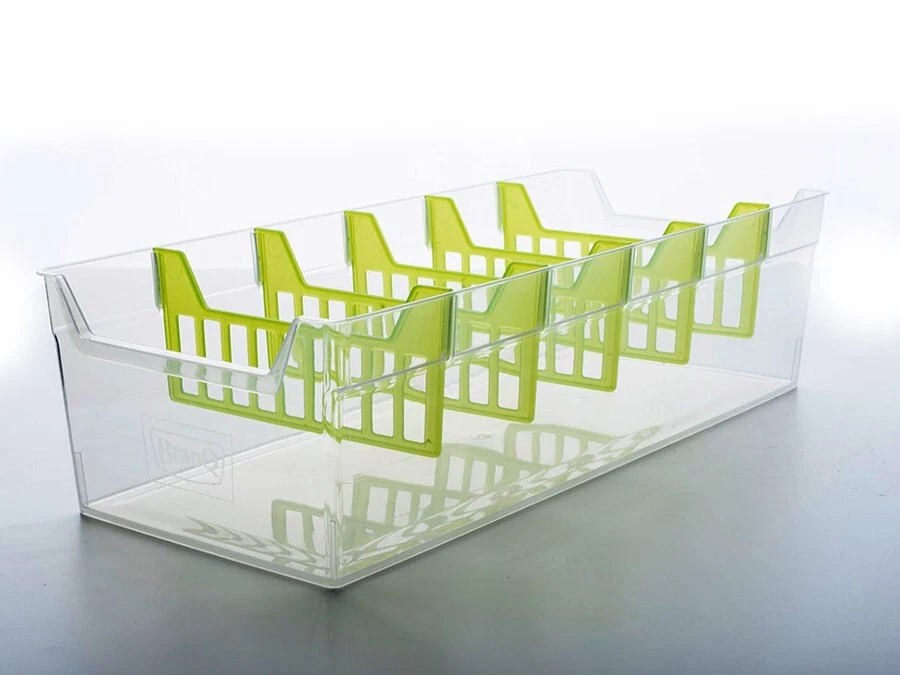 BRANQ 1640 cucina Organizer contenitore per spezie Box attrezzi Trasparente