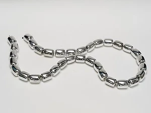 RUNWAY CHIC KENNETH JAY LANE KJL DESIGNER CHUNKY BEAD STATEMENT NECKLACE ~ 34" - Picture 1 of 6