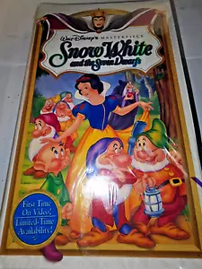Walt Disney Masterpiece Collection VHS Snow White and the Seven Dwarfs SEALED - Picture 1 of 2